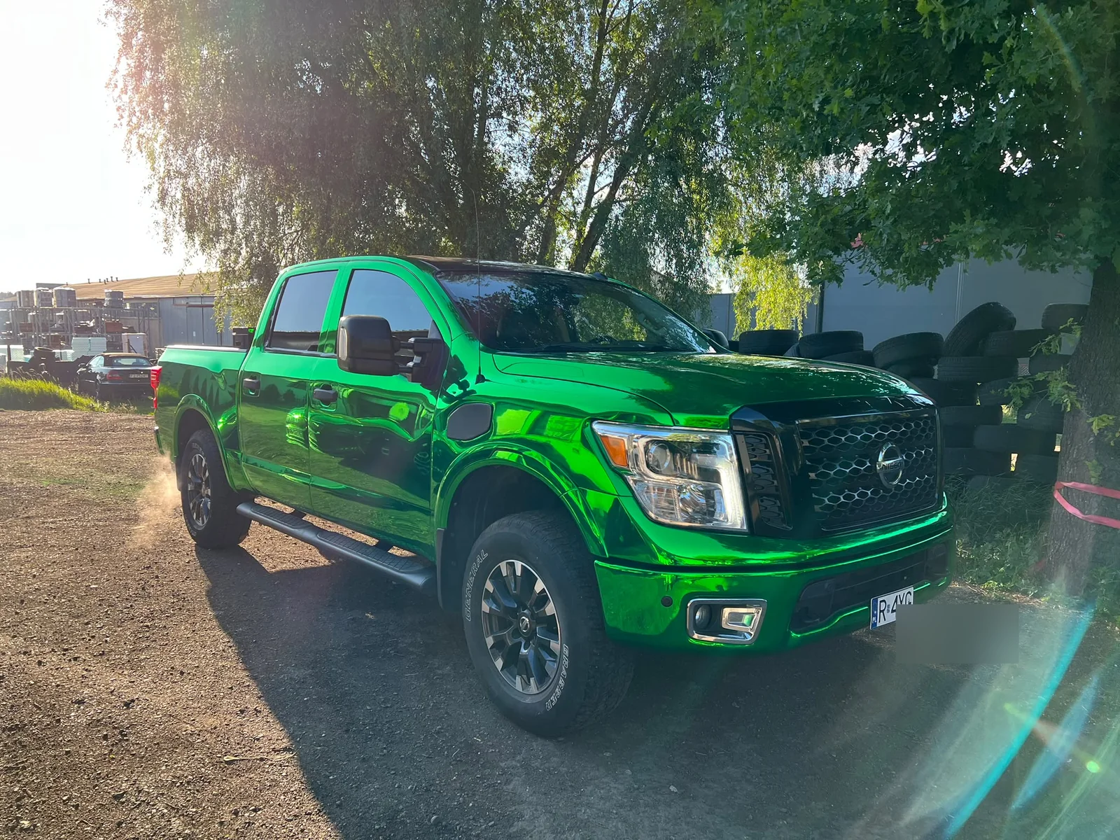 Zielony chrom – pickup