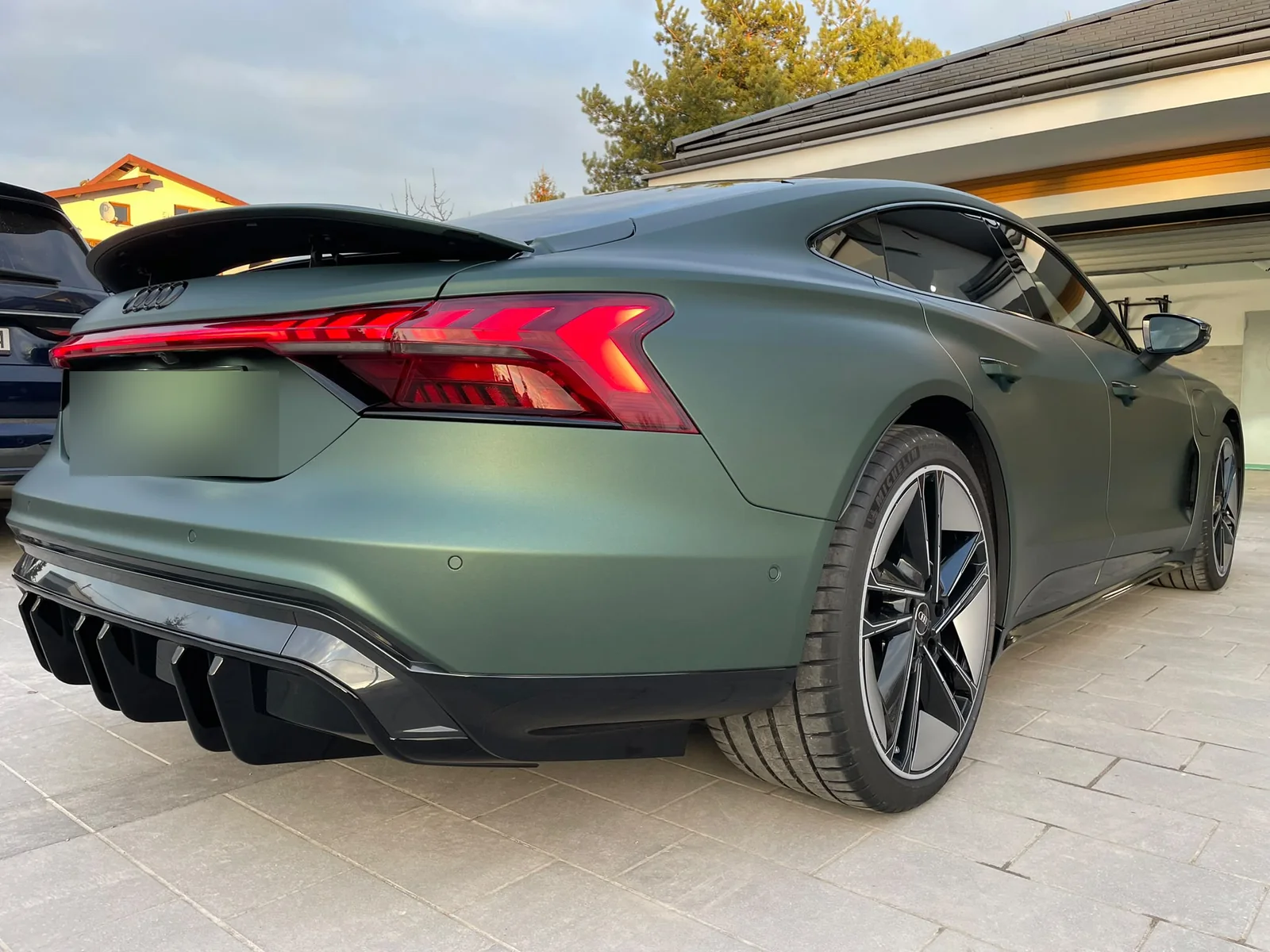 Audi – satynowa zieleń